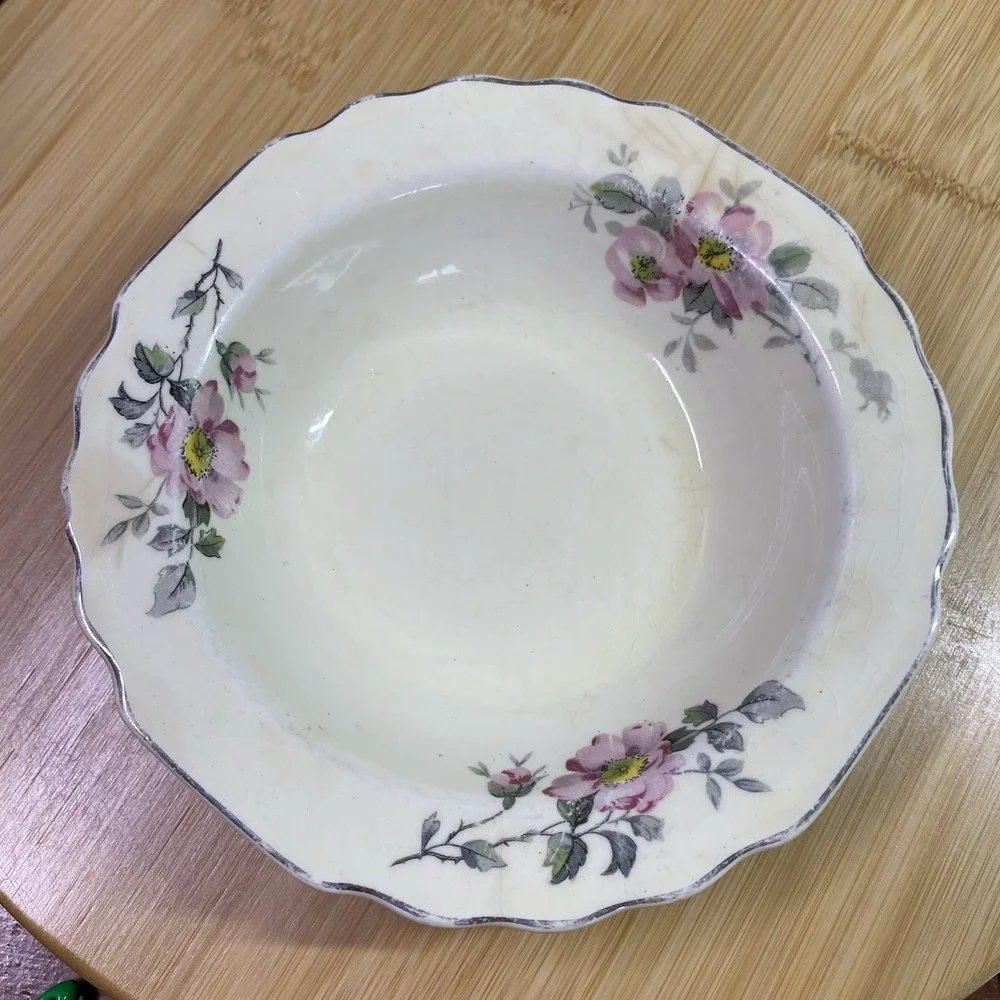 WS GEORGE Canarytone Serving Bowl Vintage USA‎ LIDO 187A See Pics. Make Offer